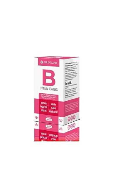 Dr. Gülzari B Kompleks 30 Kapsül