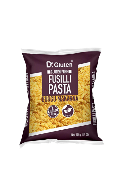 DR GLUTEN Glutensiz Burgu Makarna (Fusilli) 400 Gr