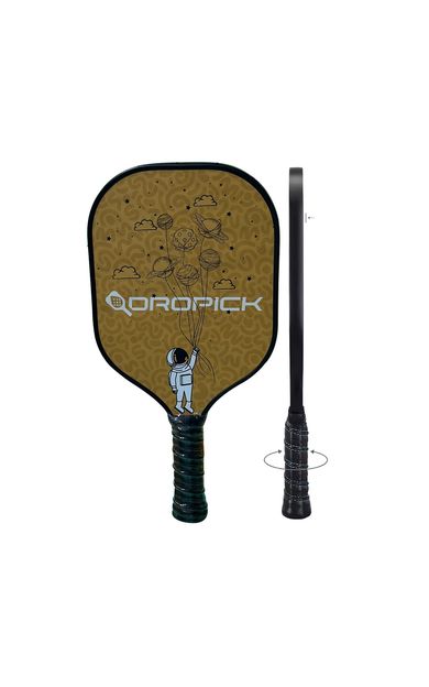 Dropick Space Pro Serisi Karbon Fiber Pickleball Raketi
