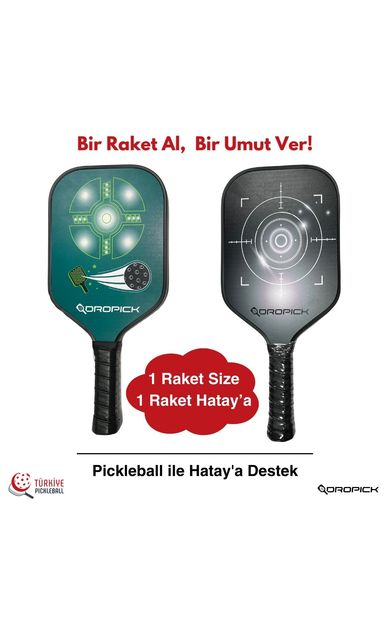 Pickleball Integrity Elite Serisi Çift Taraflı Fiber Glass Pickleball Raketi