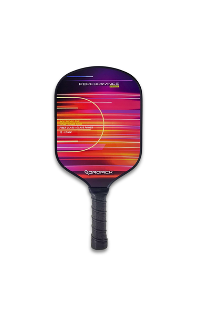 Dropick Performance Series Glass Power - Flame | 10 mm Karbon Fiber Pickleball Raketi