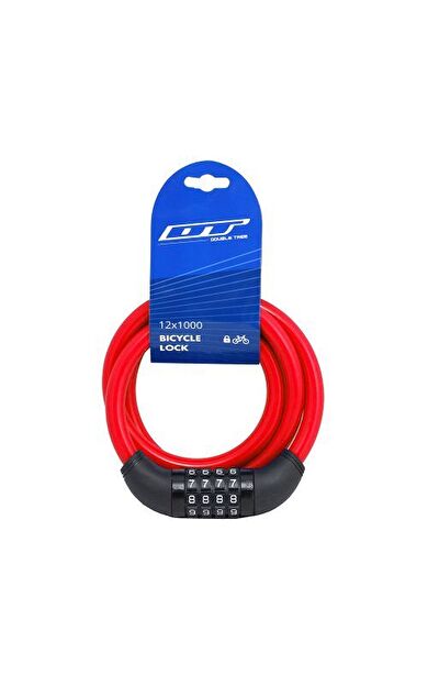 DT 12X1000 Şifreli Bisiklet Kilidi Farklı Renklerde KLT-224 KLT-225 KLT-226 KLT-227 1507501111_YEŞİL