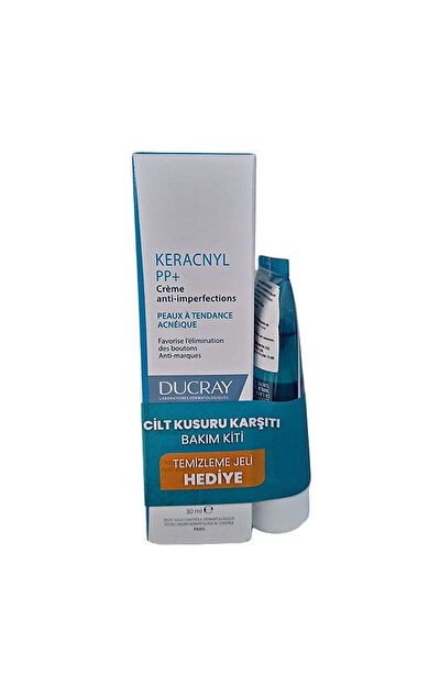 Ducray Keracnyl PP+ Cream 30ml & Keracnyl Jel 40ml Hediye