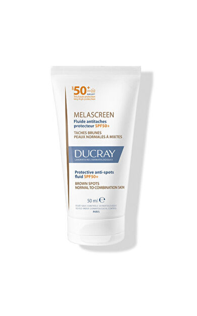 Ducray Melascreen Fluid SPF50+ Lekeye Eğilimli Ciltler İçin Güneş Koruyucu 50 ml