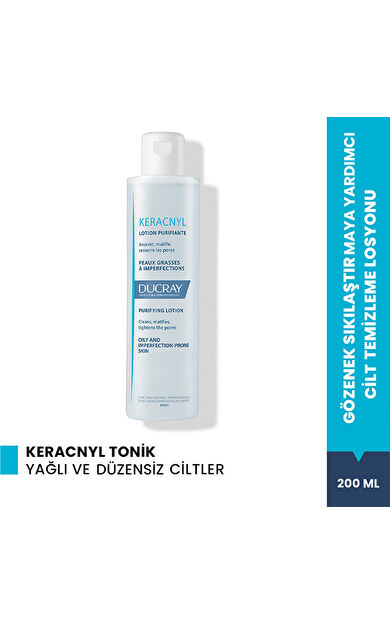 Ducray Keracnyl Arındırıcı Losyon 200 ml