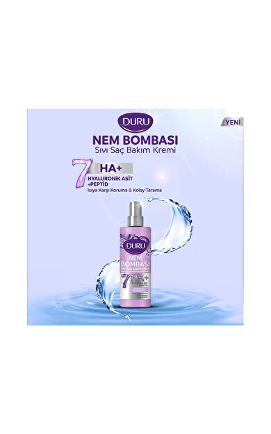 Duru Nem Bombası Yoğun Onarım Sıvı Saç Bakım Kremi 200 Ml