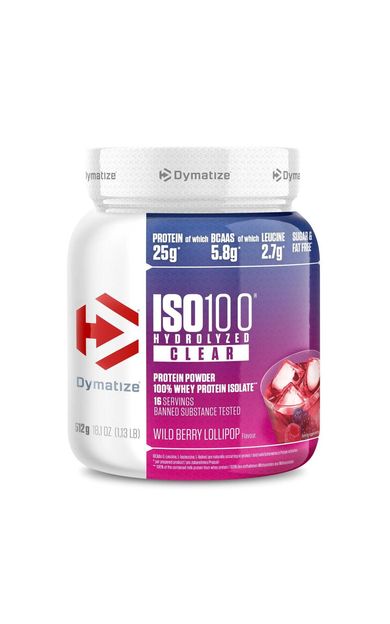 Dymatize Nutrition Iso100 Hydrolyzed Clear izole protein powder 512 Gr