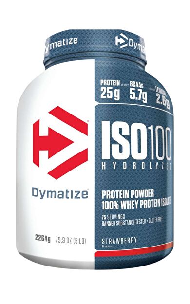 Dymatize ISO100 Hydrolyzed Çilek Aromalı 2264gr