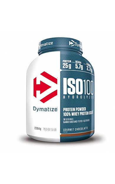 Dymatize ISO 100 Hydrolyzed Whey Protein Isolate 2264gr - Çikolata Aromalı