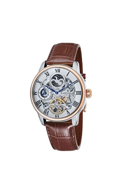LONGITUDE DUAL TIME ES-8006-08 Otomatik Erkek Kol Saati