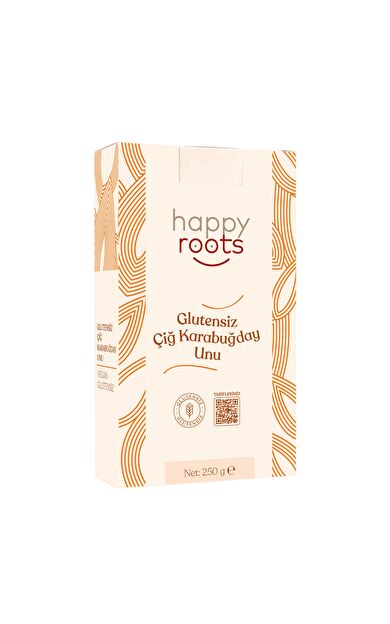 Happy Roots Glütensiz Çiğ Karabuğday Unu (250g)