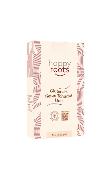 Happy Roots Glütensiz Keten Tohumu Unu (200g)