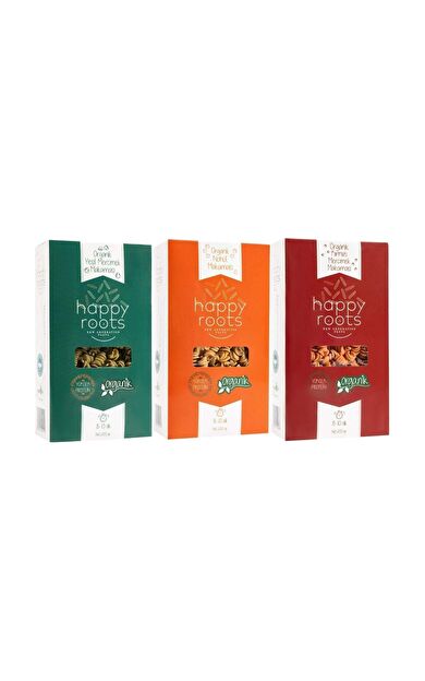Happy Roots Organik Bakliyat Makarnası Paketi