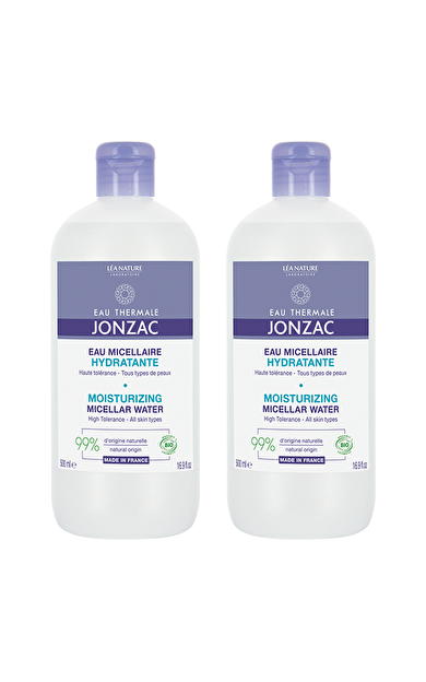 Eau Thermale Jonzac Rehdrate Nemlendirici ve Temizleyici Organik Misel Su 2x500ml
