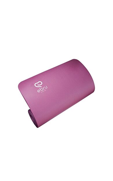 Ebruli Şallı Pilates Matı (8 Mm) - Fuşya