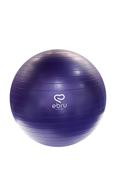 Ebru Şallı Pilates Topu 65 cm - MOR