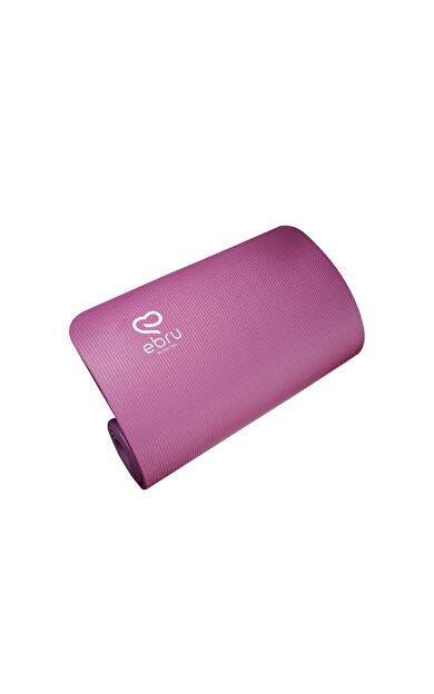 Ebruli Şallı Pilates Matı (8 MM) - Fuşya