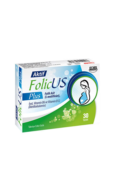 Edis Pharma FolicUS Plus 30 Tablet