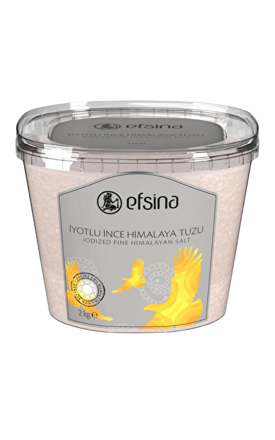 EFSİNA İyotlu İnce Himalaya Tuzu 2000g