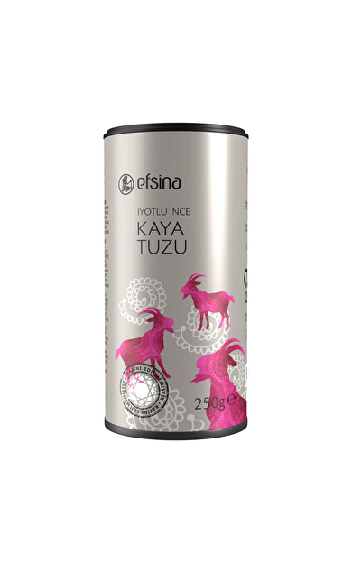 EFSİNA İyotlu İnce Kaya Tuzu 250g