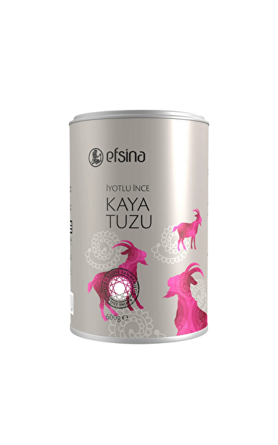 EFSİNA İyotlu İnce Kaya Tuzu 600g