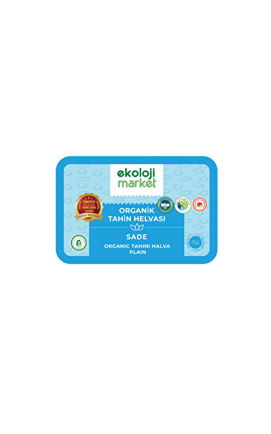 EKOLOJİ MARKET Organik Tahin Helvası Sade 200g