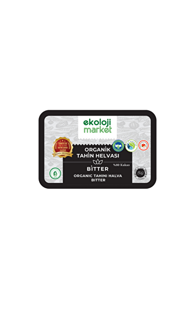 EKOLOJİ MARKET Organik Tahin Helvası Bitter 200g