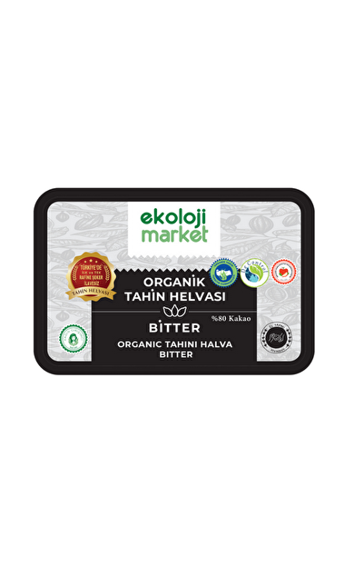 EKOLOJİ MARKET Organik Tahin Helvası Bitter 200g