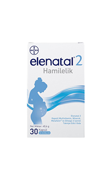 Elenatal 2 Takviye Edici Gıda 30 Tablet