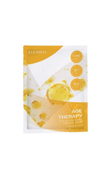 Glutatyon Içeren Aydınlık Görünüm Sunan Kağıt Maske Vita Glutathione Ampoule Mask