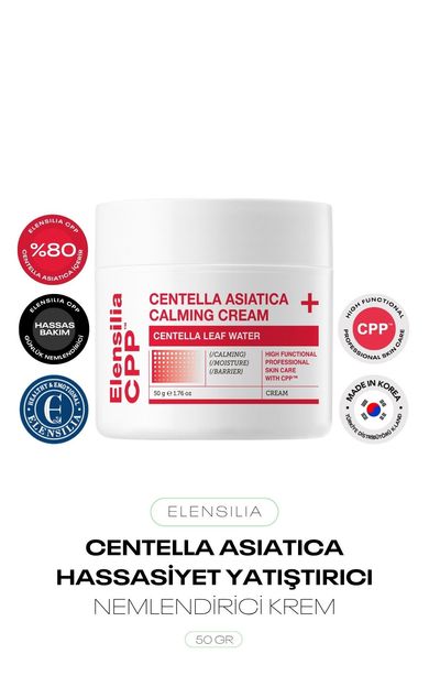 Yatıştırıcı, Onarıcı Ve Canlandırıcı %80 Cica Krem Cpp 80 Centella Formula Cream
