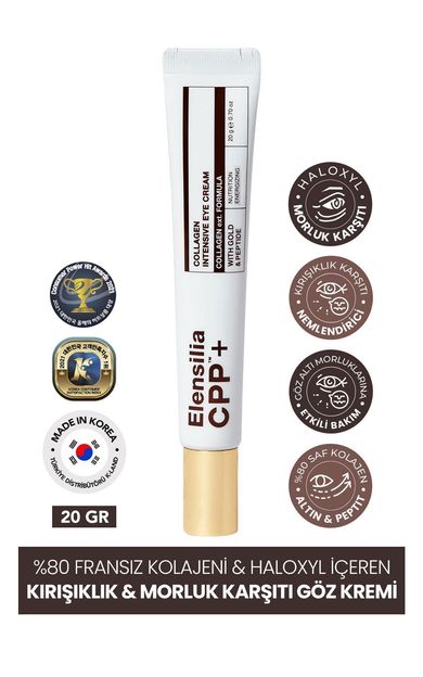 %80 Fransız Kolajeni Ve Haloxyl Içeren Kırışıklık Karşıtı Göz Kremi 20gr