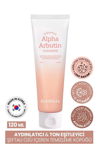 Aydınlatıcı, Ton eşitleyici Arbutin Temizleyici Köpük Radiance Alpha Arbutin Foam 120ml