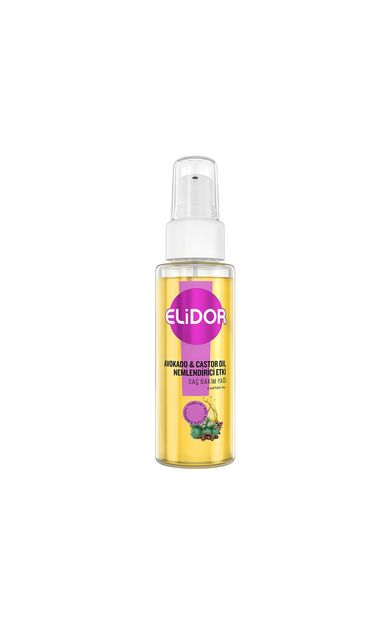 Elidor Avokado & Castor Oil Nemlendirici Etki Saç Bakım Yağı 80 Ml