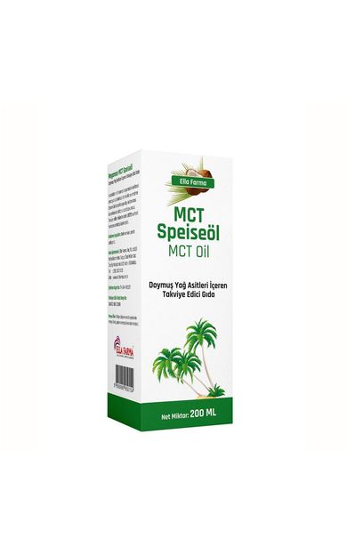 MCT Speiseöl MCT Oil 200 ml Cam Şişe