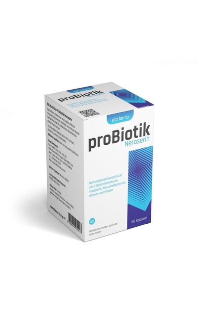 Probiotik Neroserin 60 Kapseln Fosfatidilserin ve Probiyotik