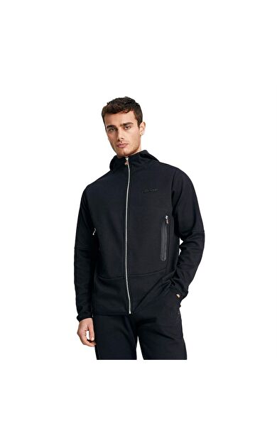 Ellesse Fermuarlı Sweat Erkek Sweatshirt EM150-BK