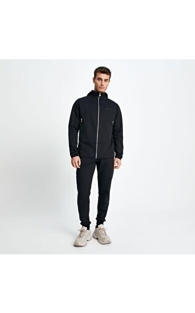 Ellesse Erkek Sweatshirt Fermuarlı Kapüşonlu Siyah