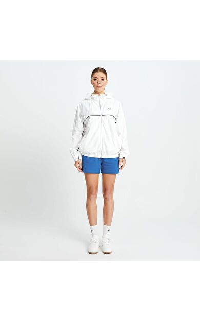 Ellesse Kadın Fermuarlı Kapüşonlu Ceket Beyaz Yazlık