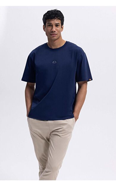 Ellesse Erkek T-Shirt EM376-NV Lacivert