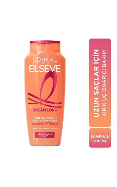 L'Oreal Paris Elseve Dream Long Onarıcı Bakım Şampuanı 700 ml