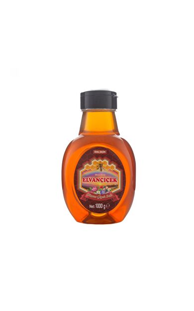 Elvançiçek Süzme Çiçek Balı 1 Kg (Pet Matara)