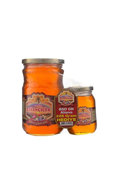 Elvançiçek Süzme Çiçek Balı 850 g (+225 g Hediye) Bandajlı