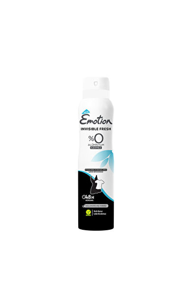 Emotion Deodorant Black &White Invisible Fresh 150 Ml