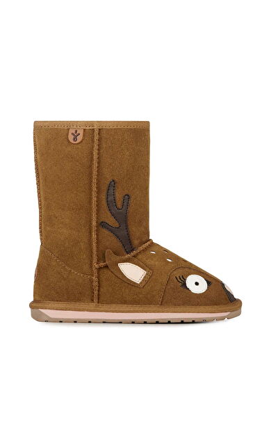 EMU Australia Unisex Çocuk Bot Deer Chestnut Chestnut