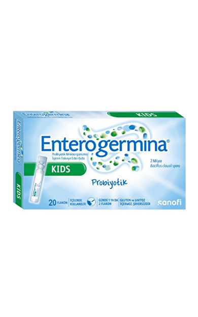 Enterogermina Çocuklar için Takviye Edici Gıda 100ml ( 5ml x 20 flakon )