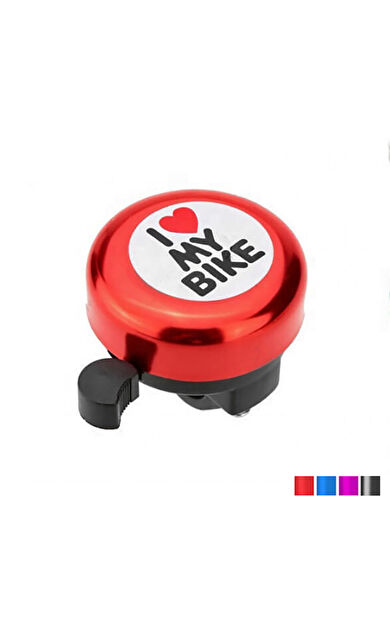 Impact Bisiklet Zili I Love My Bike Farklı Renklerde  ZIL-137