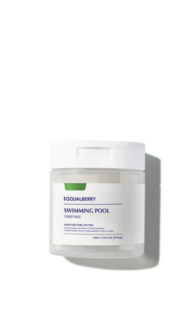 EqqualBerry Swimming Pool Toner Pads 70'li Yoğun Hidrasyon Verici Arındırıcı Tonik Ped 220 ml