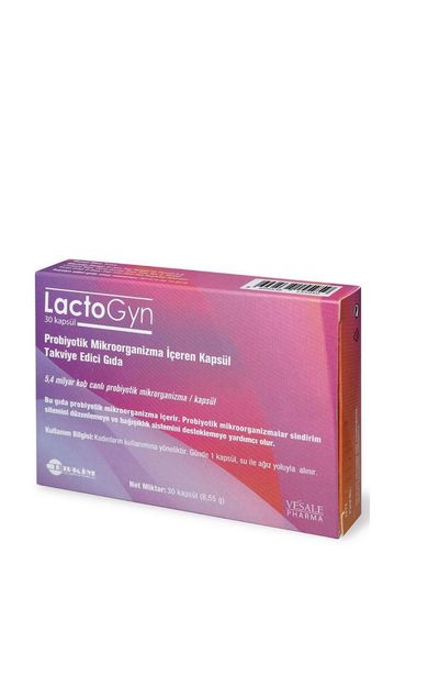 Lactogyn Probiotik Kapsül 30lu