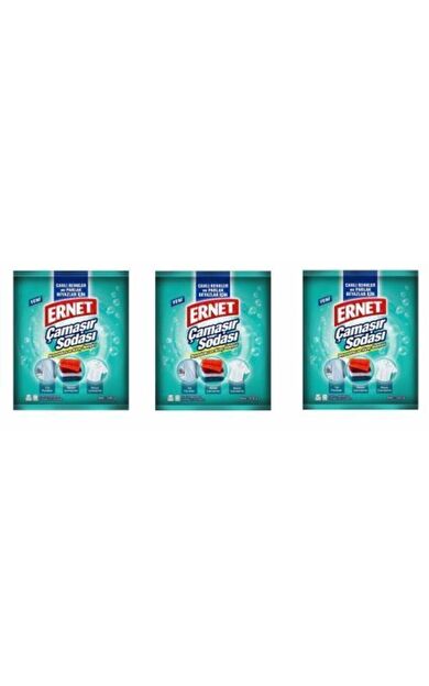 Ernet Çamaşır Sodası 500 Gr X 3 Adet